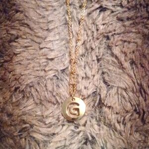 Letter 'G' necklace